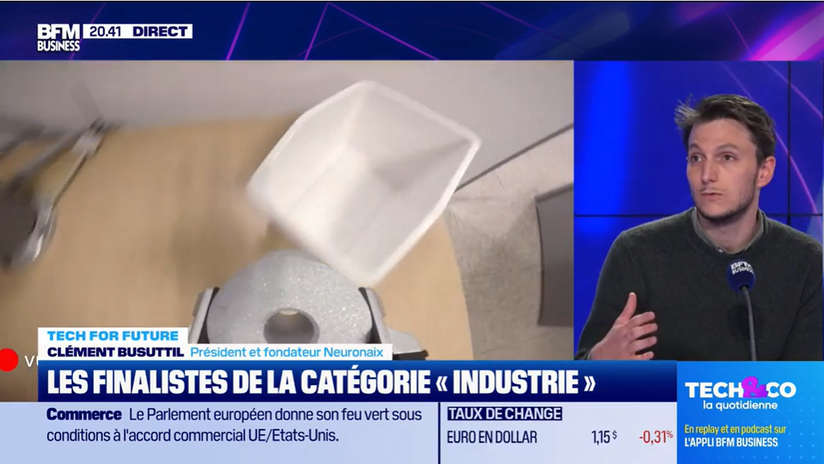 Neuronaix finaliste Tech for Future 2026 - BFM Business Tech&Co
